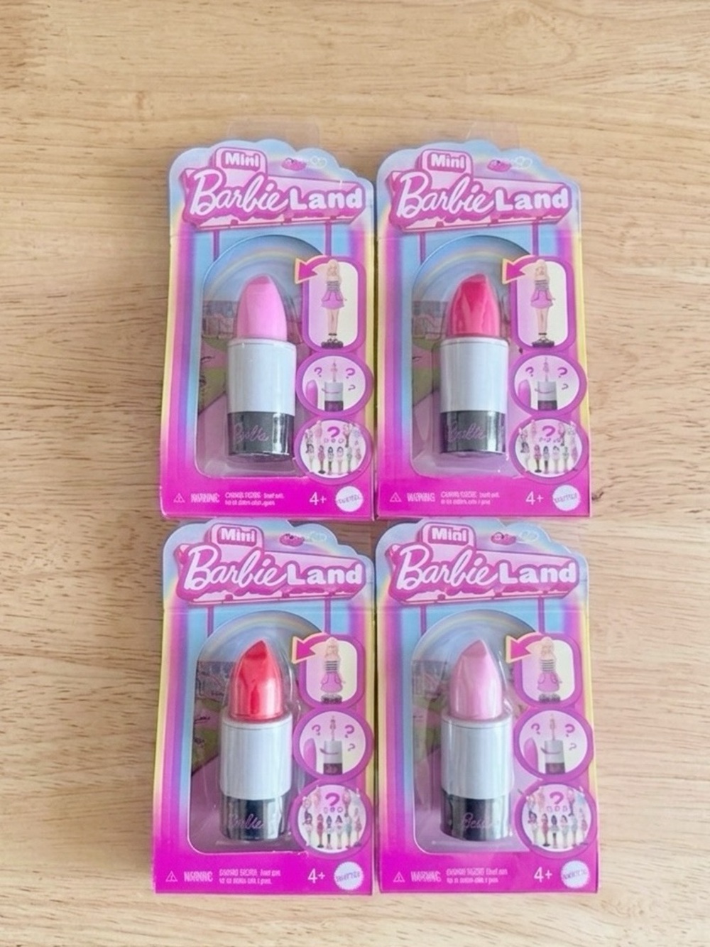 Barbie Mini BarbieLand Lipstick Fashionistas 1.5-inch Dolls Surprise Reveal